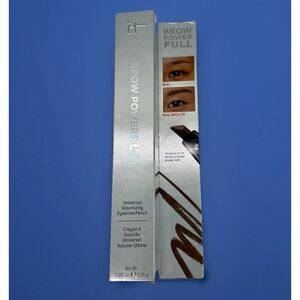It Cosmetics Brow PowerFULL Volumizing Eyebrow Pencil Universal Taupe New In Box